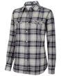 Hoggs Eilidh Ladies Flannel Shirt - Navy