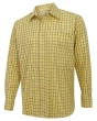 Hoggs Governor Tattersall Shirt Gold 