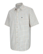 Hoggs Kessock Short Sleeve Tattersall Shirt Brown / Blue 