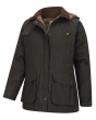 Hoggs Kelso Ladies Wax Jacket - Forest Green 