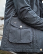 Struther Ladies Field Coat - Navy 