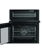 Hotpoint HDE6VDC2B1 60cm Double Oven Electric Cooker - Black