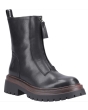 Hush Puppies Roxanna Zip Boot- Black 