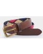 Ibex Polo Belt Pink/Navy/White 