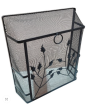 Inglenook FIRE11 Spark Guard with Ring Leaf Design (H71cm x W61cm)