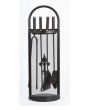 Inglenook FIRE86 5 Piece Companion Set With Fleur De Lys Design