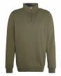 Barbour Nelson Half Zip Sweatshirt - Ivy Green