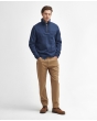 Barbour Nelson Half Zip Sweatshirt - Navy