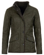 Barbour Cavalry Polarquilt Jacket - Dark Olive