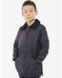 Barbour Liddesdale Boys Quilted Jacket - Navy 