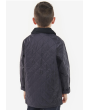 Barbour Liddesdale Boys Quilted Jacket - Navy 