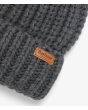 Barbour Saltburn Beanie - Charcoal 