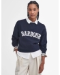 Barbour Northumberland Sweatshirt - Navy/Cloud 