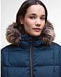 Barbour Marjoram Puffer Jacket - Dark Navy/Blackwatch