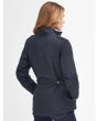 Barbour Winter Defence Wax Jacket - Navy/Classic