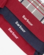 Barbour Tartan Socks Gift Box - Blue Granite 