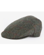 Barbour Crieff Flat Cap - Olive/Red Check 