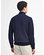 Barbour Essential Lambswool Half Zip Jumper - Navy