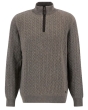 Barbour Ramsden Half Zip Jumper - Military Marl