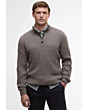 Barbour Ramsden Half Zip Jumper - Military Marl