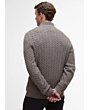 Barbour Ramsden Half Zip Jumper - Military Marl