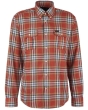 Barbour Singsby Thermo Weave Shirt - Rust