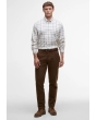 Barbour Deepfell Tattersall Shirt - Fired Brick