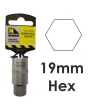 19mm Hexagon key Socket 