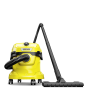 Karcher WD2PLUS Wet & Dry Vacuum Cleaner - Yellow