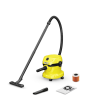 Karcher WD2PLUS Wet & Dry Vacuum Cleaner - Yellow