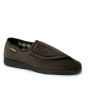 Lazy Dog Columbus II Velcro Slipper - Brown