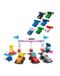 LEGO Duplo F1 Teamrace Cars + Drivers
