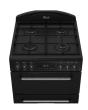 Leisure CLB60GCK 60cm Double Oven Gas Range Cooker - Black