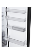 LG Frost Free Fridge Freezer - Essence Black Steel