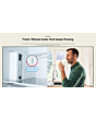 LG GSLC40PYPE 91.3cm American Fridge Freezer - Prime Silver