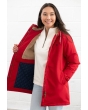 Lighthouse Scarlet Ladies Coat - Red