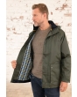 Lighthouse Oxford Mens Coat - Hunter Green