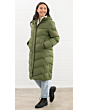 Lighthouse Savannah Ladies Long Coat - Olive