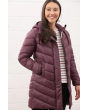 Lighthouse Laurel Ladies Coat - Cranberry