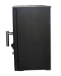 Ecoflame 1 5kW Multi-Fuel Stove - Black 