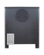 Ecoflame 1 5kW Multi-Fuel Stove - Black 