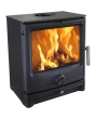 Ecoflame 1 5kW Multi-Fuel Stove - Black 