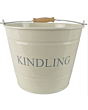 Manor 0360 Small Kindling Bucket - Cream 