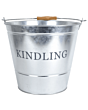 Manor 0456 Kindling Bucket - Galvanised Steel