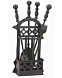 Manor 1145 Victorian Companion Set - Black