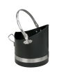 Manor 1396 Warwick Coal Hod - Black & Pewter 