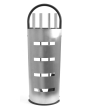 Manor 4102 Modern Companion Set - Black & Stainless Steel