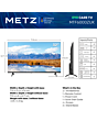 Metz 32inch 2K DLED Smart Television - Stylish Black Design