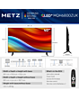 Metz 40MQH6800ZUK 40inch HD Smart QLED TV with Freely Power by Tivo - Black