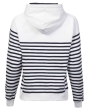 Musto Marina Stripe Hoodie - White / Navy